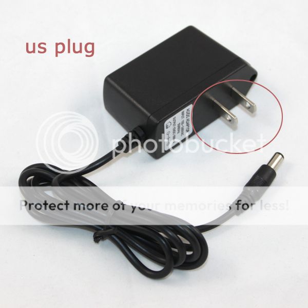 Supply US AC 100 240V Converter Adapter DC 12V 1A Power  