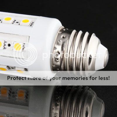 180 230V 8W E27 44 LED SMD Corn Bulb Warm White Lamp  