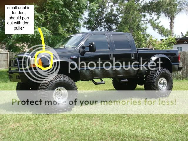 trade fender cutouts for stock | Ford Powerstroke Diesel Forum